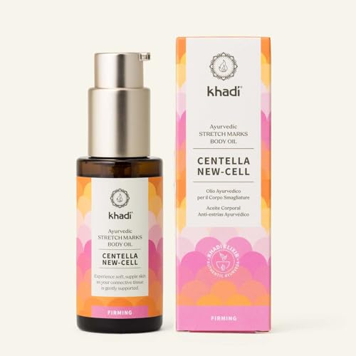KHADI CENTELLA NEW-CELL Ayurvedic Firming Body Oil 1.69 oz - Natural, Herbal & Vegan