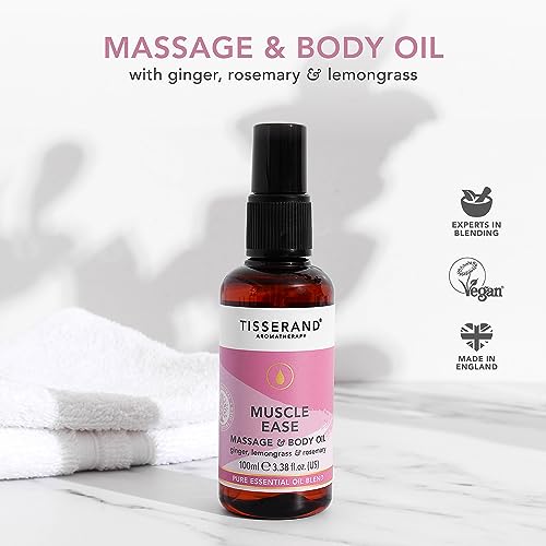 Muscle Ease Massage & Body Oil 100ml with Essential Oil Blend - Pack of 1