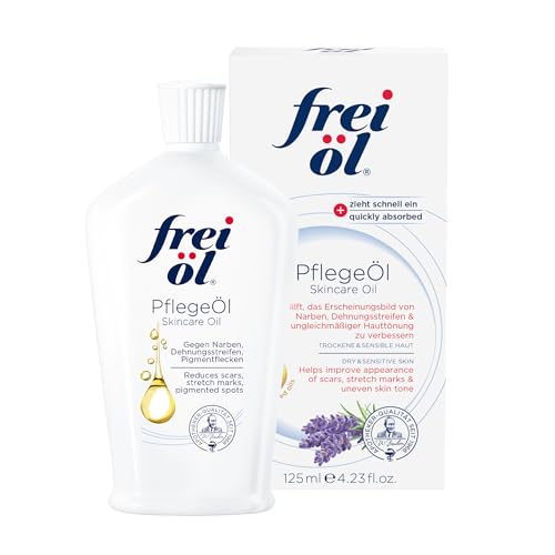 Frei Öl Nourishing Body Oil for Stretch Marks & Scars - Fast Absorbing, Vegan, 125ml