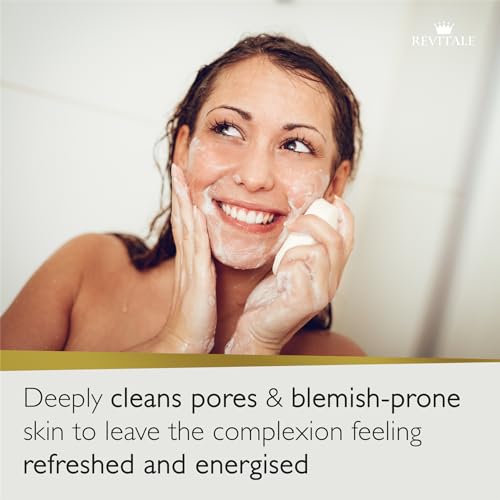 REVITALE Advanced Sulphur Soap ? Cleansing Bar for Blemish-Prone, Rough and Uneven Skin