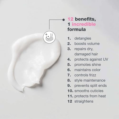 Milk Shake Flower Incredible Milk Leave-In Hair Treatment - 12 Benefits, 5.1 Oz