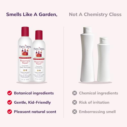 Fairy Tales Rosemary Repel Lice Shampoo & Conditioner Duo 20 Fl Oz Kids