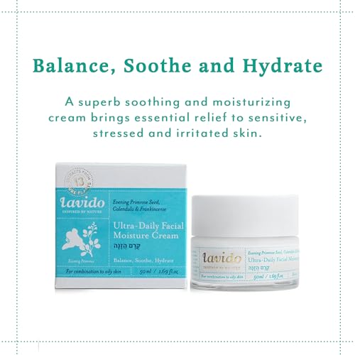 Lavido - Natural Ultra Daily Moisture Cream | Clean, Non-Toxic Skincare (1.69 fl oz | 50 ml)