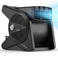 Shinic 15-Inch Utility Pivoting Blower Fan - Black, 375 CFM, Work & Garage Use