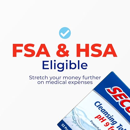 Secure Denture Cleaning Tablets - 128 Count, Pack of 4 (32 Tablets per Pack) for Retainers & Nightguards
