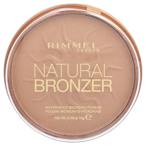 Rimmel London Natural Bronzer Sun Dance 027 - Bronzer Compact Pack of 4