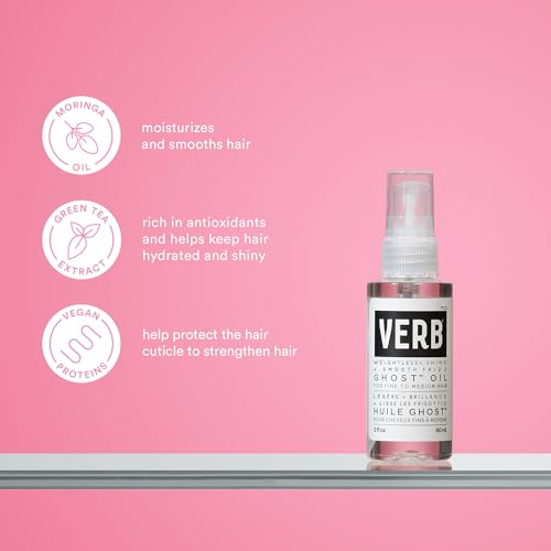 VERB Ghost Discovery Hair Care Kit - Travel Size 1.9 Fl Oz Pack of 4