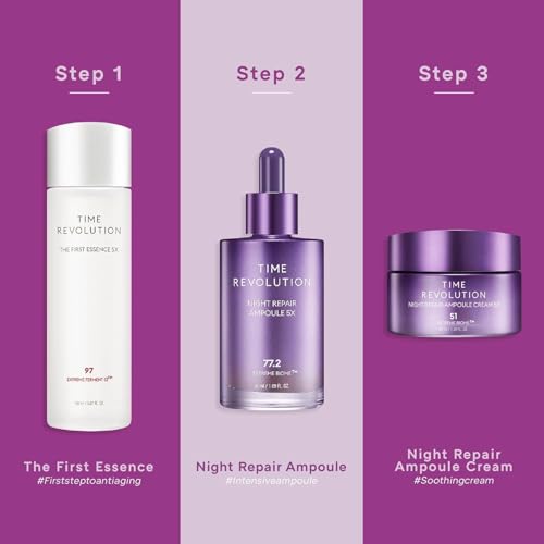 MISSHA Time Revolution The First Essence 5X - Korean Hydrating Skin Toner, 5.07 oz