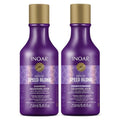 Inoar Absolut Speed Blond Shampoo & Conditioner Kit with Argan Oil for Blonde, Silver & Gray Hair with Tone Neutralization & Hydration, 8.45 fl.oz