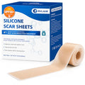 UPF50+ Silicone Scar Sheets Roll 1.8 x 157 Inches Sun Protection & Scar Care