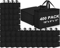 Windyun 200 Pcs Reusable Grocery Bags Bulk Large Shopping Tote Black - Variation of THIS listing