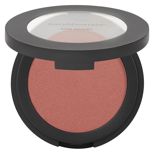 bareMinerals Gen Nude Powder Blush 0.21 oz - On the Mauve, Soft-Matte Finish