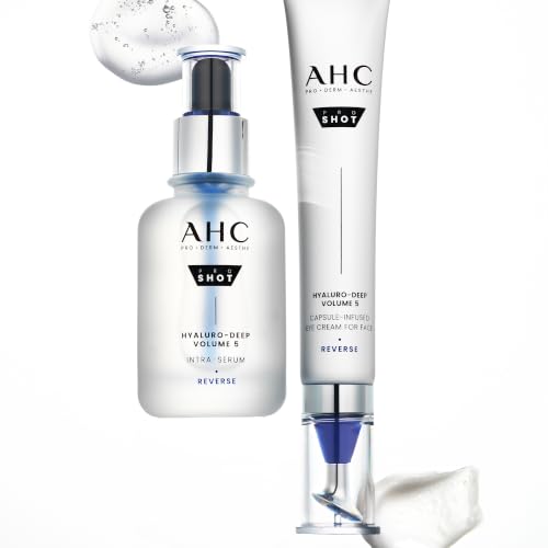 AHC Hyaluro-Deep Volume 5 Eye Cream - Hydrating Anti-Aging Skincare, 1.01 oz