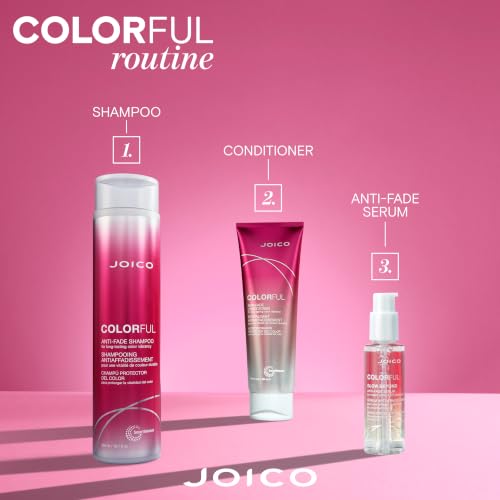 Joico Colorful Anti-Fade Shampoo 10.1 Fl Oz Long-Lasting Color Vibrancy
