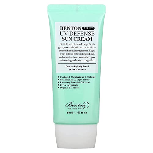 BENTON Air Fit SPF50+ PA++++ UV Protection Sun Cream with Centella