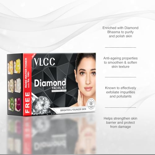 Diamond Facial Kit for Skin Brightening & Anti-Aging - 180g