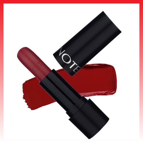 NOTE Deep Impact Lipstick - Rich Pigment High Coverage Lipstick for Women - Creamy, Balm-Like Wear Lip Color with Vitamin E - 11-0.16 oz.