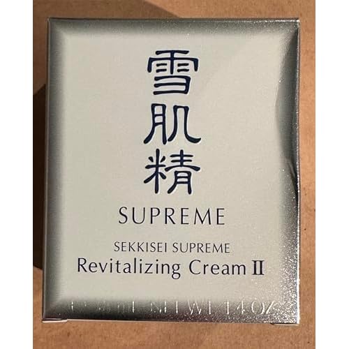SEKKISEI Supreme Revitalizing Cream II N, Rich Facial Night Moisturizer, 1.3 Ounce