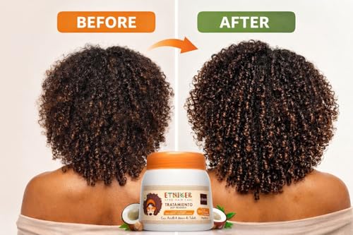 Deep Hair Treatment for Curly & 4C Afro Hair - Hydrating Shea & Coconut
