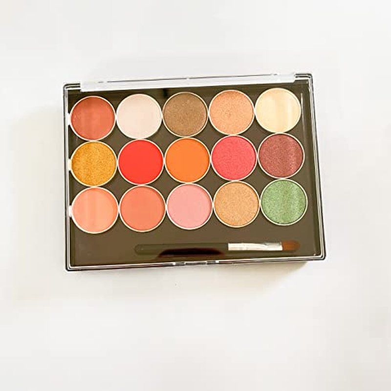 Medium Size Empty Magnetic Makeup Eyeshadow Palette with Clear Top- Organize, Depot DIY Your Own Palette 5.6¡®x 4.33''