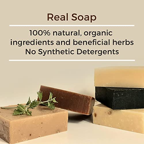 Eucalyptus Goat Milk Soap Bar - 5 Oz Pack of 3 Natural & Cruelty-Free