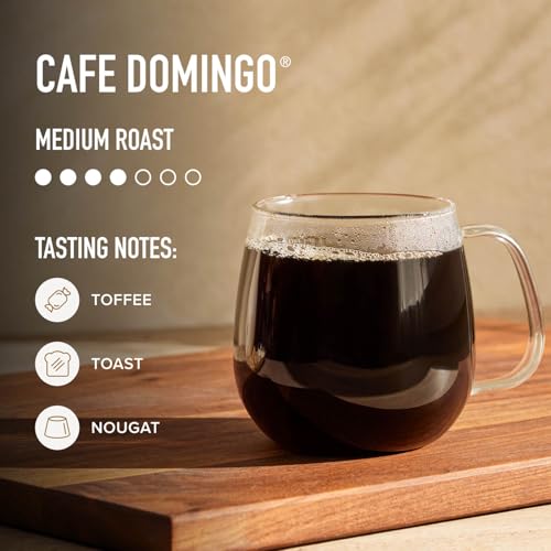 Peet's Coffee Pods Café Domingo Medium Roast 88 K-Cups - Pack of 4 (4 x 22)