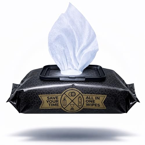 CleanSkin Green Soap Tattoo Wipes 3-Pack - Alcohol-Free Unscented, 80 Count