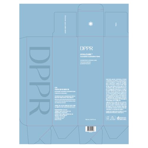 Hydrating Facial Cleanser with Hyaluronic Acid for Dry Skin - Pore Care & Glass Skin