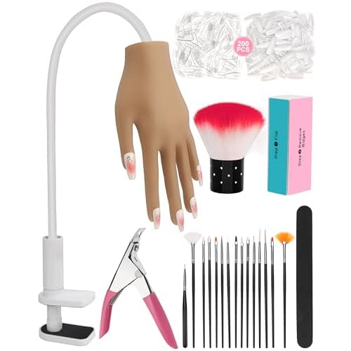 Dashing Diva GelXtend Nail Set - Graceful Girl - Nude Ombre Nails - Lasts Up to 14 Days - Gel Nails - No-Soak, Easy Removal