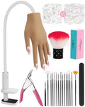 Practice Hand for Acrylic Nails Silicone Nail Practice Hand - 13.7x6.29x1.88in Variation of THIS listing