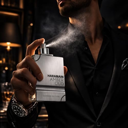 Woody Aromatic Eau De Parfum Spray - Carbon Edition, 60ml - Long-Lasting Men's Cologne