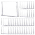 Xuniea 50 Pcs Mini Clear Makeup Bag Small Clear Zipper Pouch Travel Plastic Cosmetic Organizer Waterproof for Toiletries Swimsuit Bikini Bathing Suit(11.81'',Transparent)