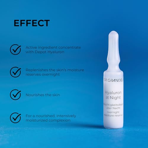 Hyaluron Night Ampoule for Intense Moisturization & Skin Regeneration