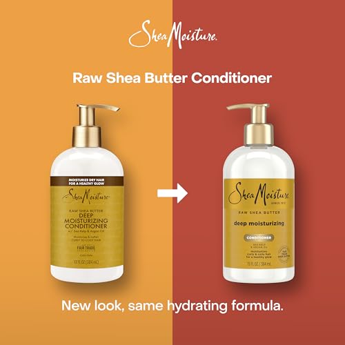 Shea Moisture Conditioner For Curly Hair Raw Shea Butter Restorative Deep Moisturizing Conditioner 13 Oz