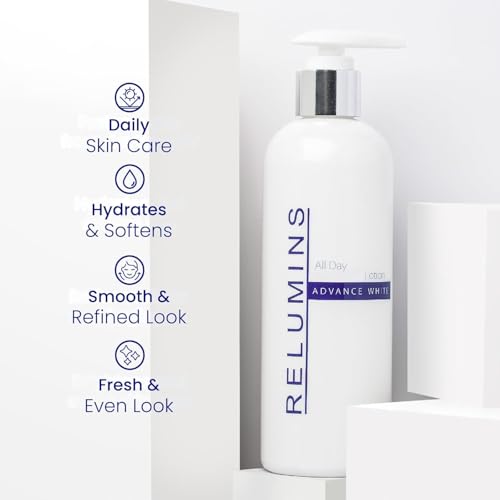 Relumins Advance All-in-One Day Lotion - Spring Glow Essential Lightweight, Fast-Absorbing Hydrating Moisturizer with Argan Oil ? Softens, Smoothens & Nourishes Skin - Paraben-Free Daily Lotion, 300ml