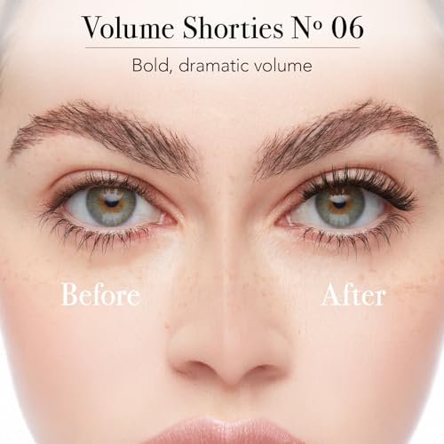 Pro Lash ProWear Professionally Styled Lash Clusters - Easiest to Apply Eyelash Cluster - 10 Day Eyelashes - Waterproof Lashes Clusters - 3 Sets - Volume Shorties No. 06 - Black