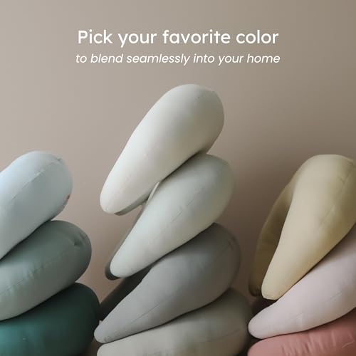 Organic Baby Nursing Pillow - Birch V2 - Support for Breastfeeding & Bottlefeeding