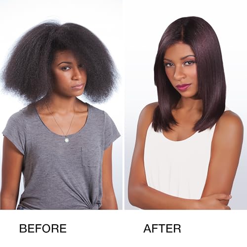 Keratin Hair Treatment Frizz Control Salon Smoothing Long Lasting Cream for All Frizzy Free Curly Dry Damaged - Professional Brazilian Complex Blowout Straightening For Silky Smooth - 3.4 Ounce