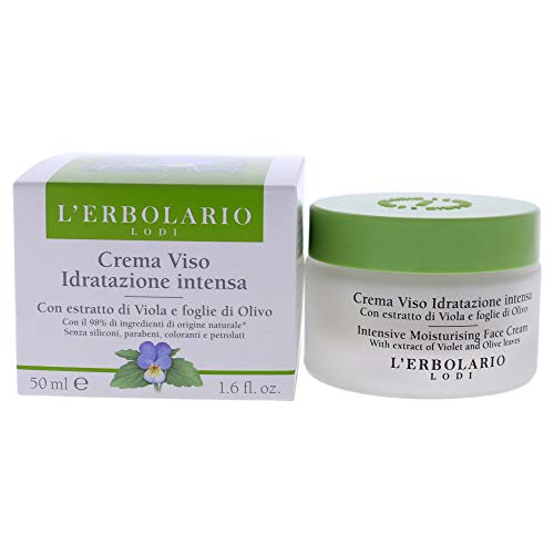 L'Erbolario Fragrance Free Intensive Moisturizing Face Cream 1.6 oz – Hydrating Daily Moisturizer