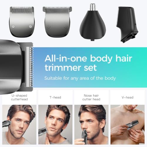Kensen 15-in-1 Men's Grooming Kit Electric Trimmer & Clipper