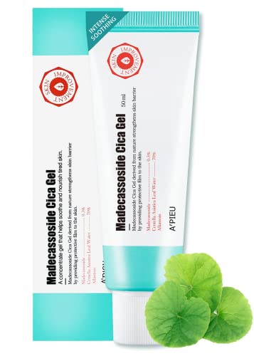 Madecassoside Cica Gel for Oily Sensitive Skin - Hydrating Soothing Gel 1.69 fl oz