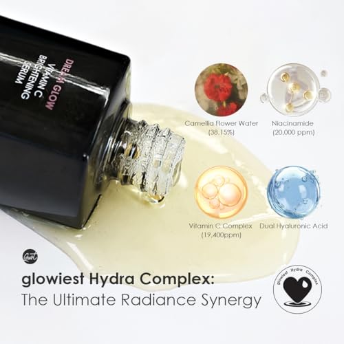 Vitamin C Serum for Glowing Skin with Niacinamide & Hyaluronic Acid - 30ml