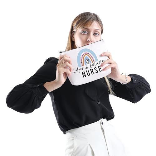 XYANFA Labor And Delivery Nurse Cosmetic Bag L&D Nurse Gift Lifeline Gift Superhero Nurse Gift Nicu Nurses Week Gift