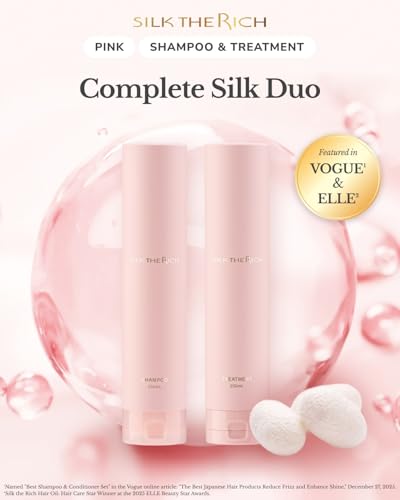 Silk The Rich Moisturizing Shampoo & Conditioner Set - Unveil Rose Bouquet Variant