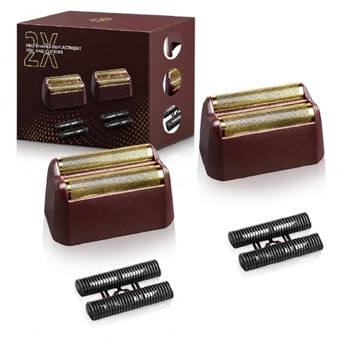 Replacement Foil and Cutter Bar for Wahl Shaver - Compatible with Models 7031-100, 7043-100