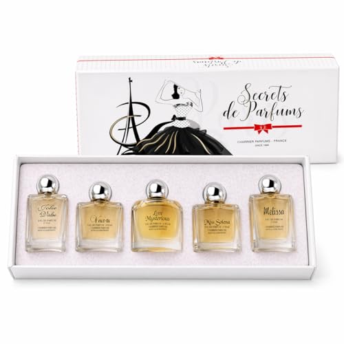 Charrier Parfums 5-Piece Eaux de Parfum Gift Set - 50ml, Made in France