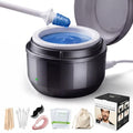 Nose Wax Kit with 100g Hard Wax and USB Warmer - Jet Black / 3.53 Ounce