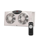 Bionaire Window Fan with Reversible Airflow, Thermostat & Remote, Fits 24-36" Windows