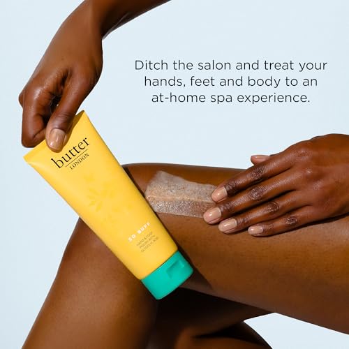 butter LONDON Hand & Foot Skin Care Collection ? Exfoliating & Moisturizing Treatments for Dry, Rough Skin ? Cruelty-Free