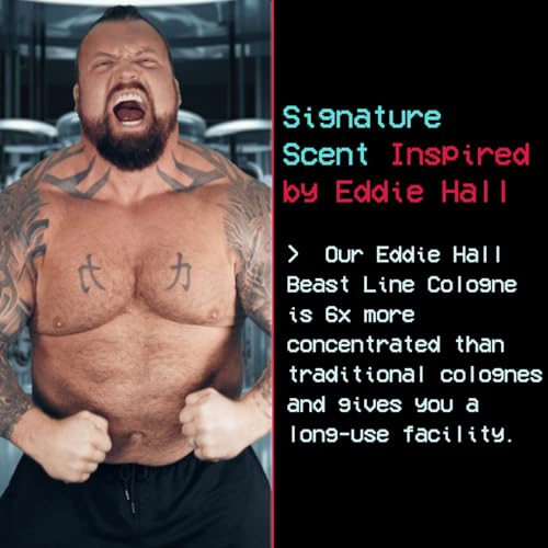 Men's Cologne - Ragnarok Rising Ed Hall Signature Fragrance - 15mL Travel Roller - Long-Lasting, 6x Concentrated, Beard Struggle